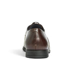 View product image 6: Aquatalia Centro Calfskin Leather Cap Toe Oxford Dark Brown