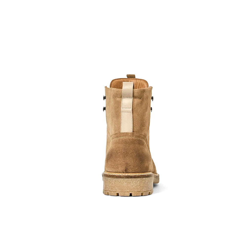 Aquatalia Rovello Suede Lace-Up Boot Sand