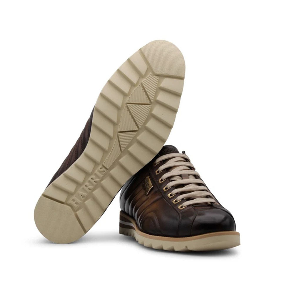 Harris Firenze 1913 Leather Sneakers Dark Brown