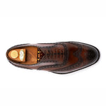 View product image 5: Harris Firenze 1913 Calfskin Wing Tip Oxford Brown