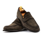 View product image 5: Harris Firenze 1913 Terni Suede Penny Moccasin Green