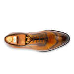 View product image 5: Harris Firenze 1913 Francesina Brogue Calfskin Oxford Yellow