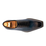 View product image 5: Harris Firenze 1913 Francesina Norwegian Wholecut Calfskin Oxford Blue