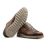 View product image 5: Harris Firenze 1913 Hand-Painted Leather Comfort Sneakers Brown