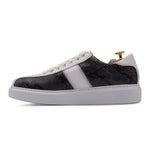 View product image 5: Harris Firenze 1913 Genuine Python Sneakers White /Grey
