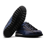 View product image 5: Harris Firenze 1913 Hand-Painted Genuine Alligator Sneakers Blue