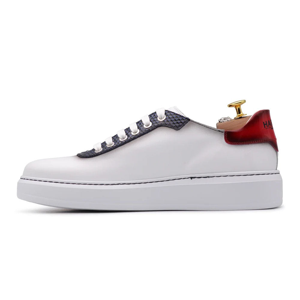 Harris Firenze 1913 Comfort Leather Sneakers White
