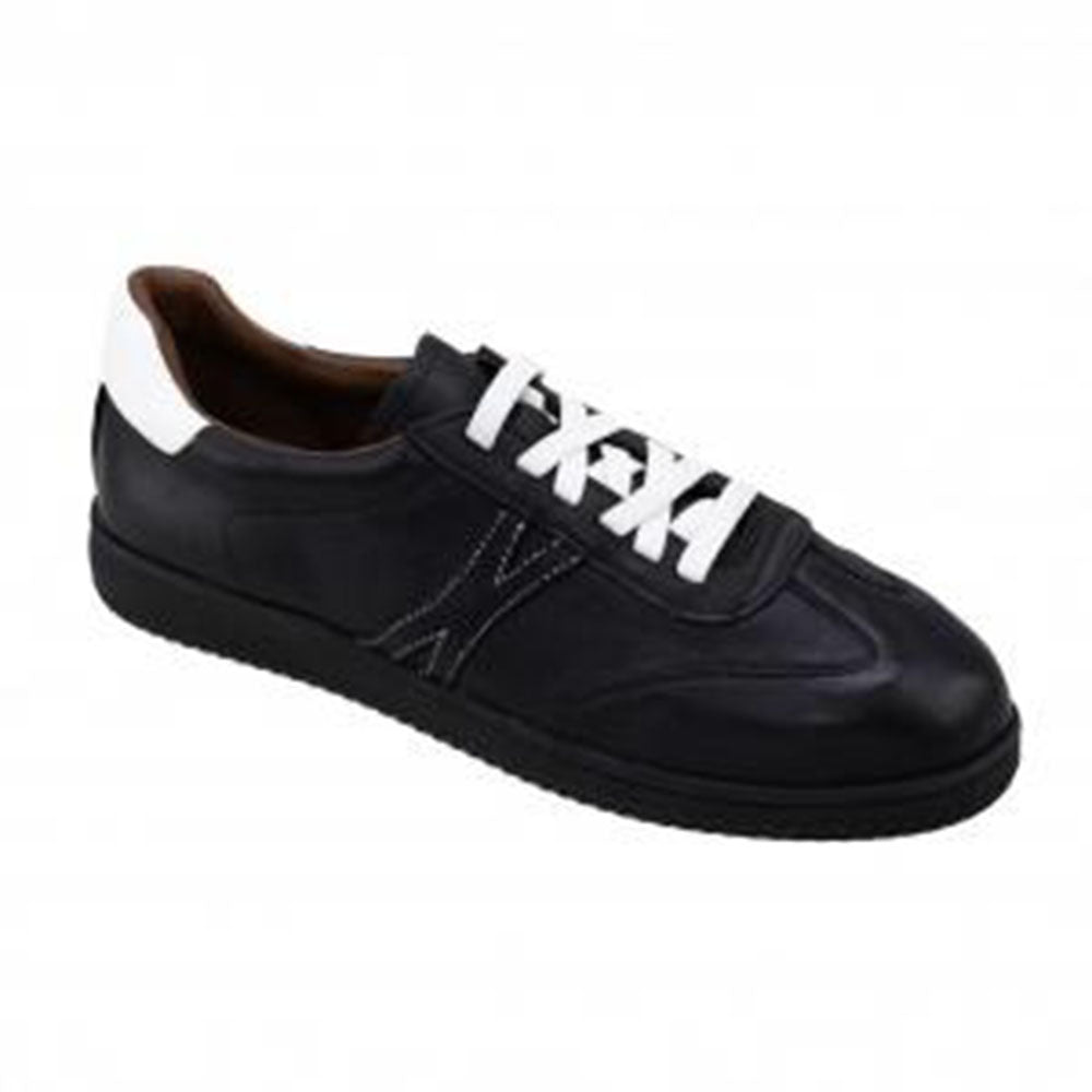 TB Phelps Brooklyn Sport Calfskin Sneaker Black