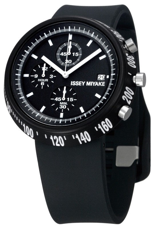 Issey Miyake Silat005 Trapezoid Al Mens Watch