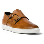 G. Brown Jaxon Double Monk Strap Sneaker Almond