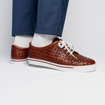 Robert Zur Jesse Tie Sneaker Dark Luggage