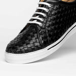 Robert Zur Jesse Tie Sneaker Black
