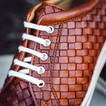 Robert Zur Jesse Tie Sneaker Dark Luggage