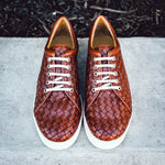 Robert Zur Jesse Tie Sneaker Dark Luggage