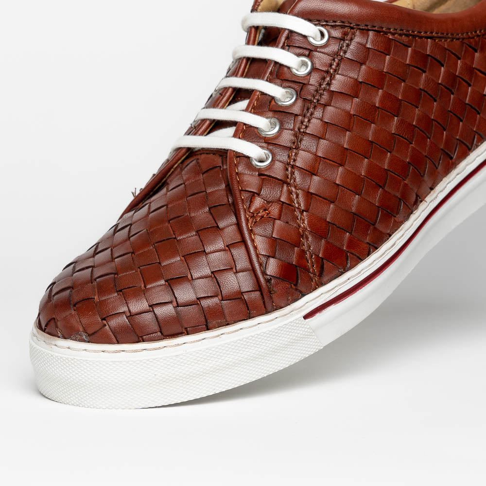 Robert Zur Jesse Tie Sneaker Dark Luggage