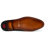 Marco Di Milano John Woven Caiman Crocodile Oxford Black
