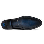 Marco Di Milano John Woven Caiman Crocodile Oxford Navy