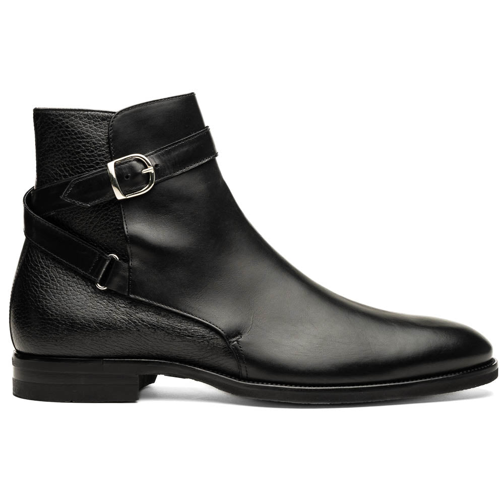 Zelli Jodphur Italian Calfskin Boot Black