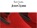 John Lobb Lucca Suede Loafers Cherry Red