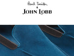 John Lobb Lucca Suede Loafers Sea Blue