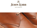 John Lobb Turf Calfskin Ankle Boots Burnt Sienna