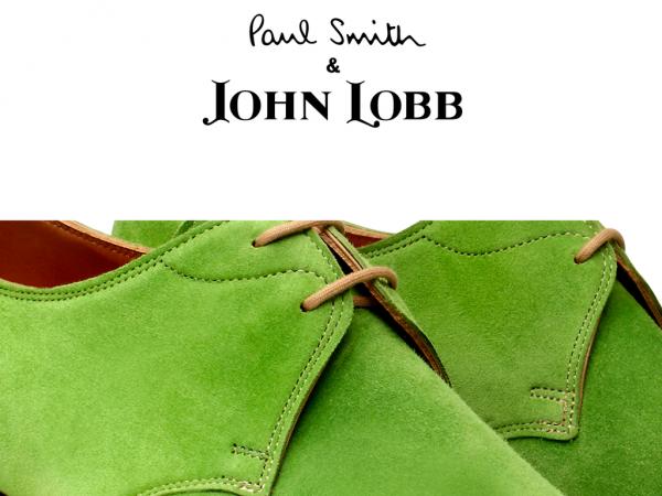 John Lobb Willoughy Suede Derby Shoes Lime Green