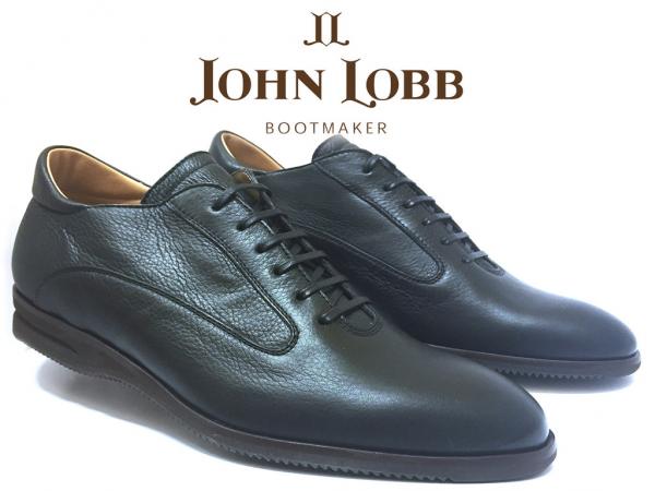 John Lobb Winner Calfskin Sport Shoes Black