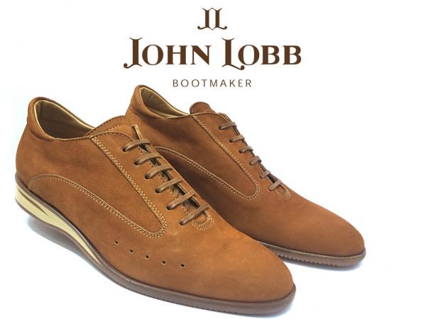 John Lobb Winner Velveteen Sport Shoes Sand