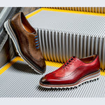 Jose Real Amberes Calfskin Oxford Crst Englnd Slavat