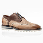 Jose Real Amberes Lace Up Sport Derby Nubuck Nuts Faggio