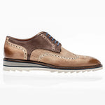Jose Real Amberes Lace Up Sport Derby Nubuck Nuts Faggio