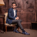 Jose Real Amberes Loafers Deep Blue