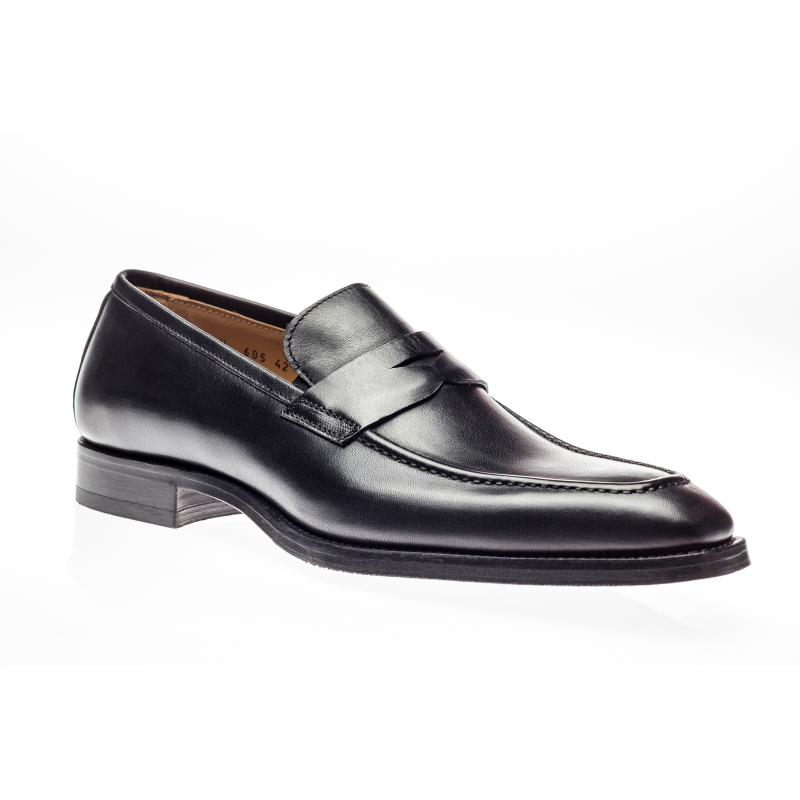 Jose Real Amberes Penny Loafers Black