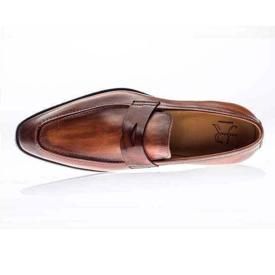 Jose Real Amberes Penny Loafers Tuscania