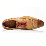 Jose Real Amberes Sport Wingtip Oxford Nabuk Cuoio
