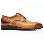 Jose Real Amberes Sport Wingtip Oxford Nabuk Cuoio