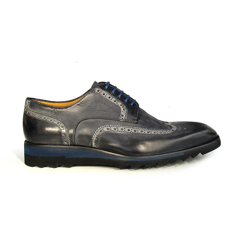 Jose Real Amberes Wingtip Nubuck Antracite/Grey