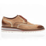 Jose Real Amberes Wingtip Sport Derby Cuoio Cocco
