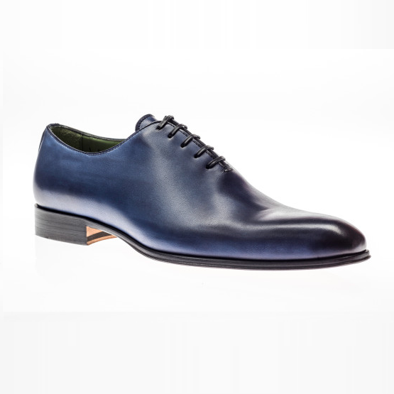 Jose Real Basoto Wholecut Oxfords Navy