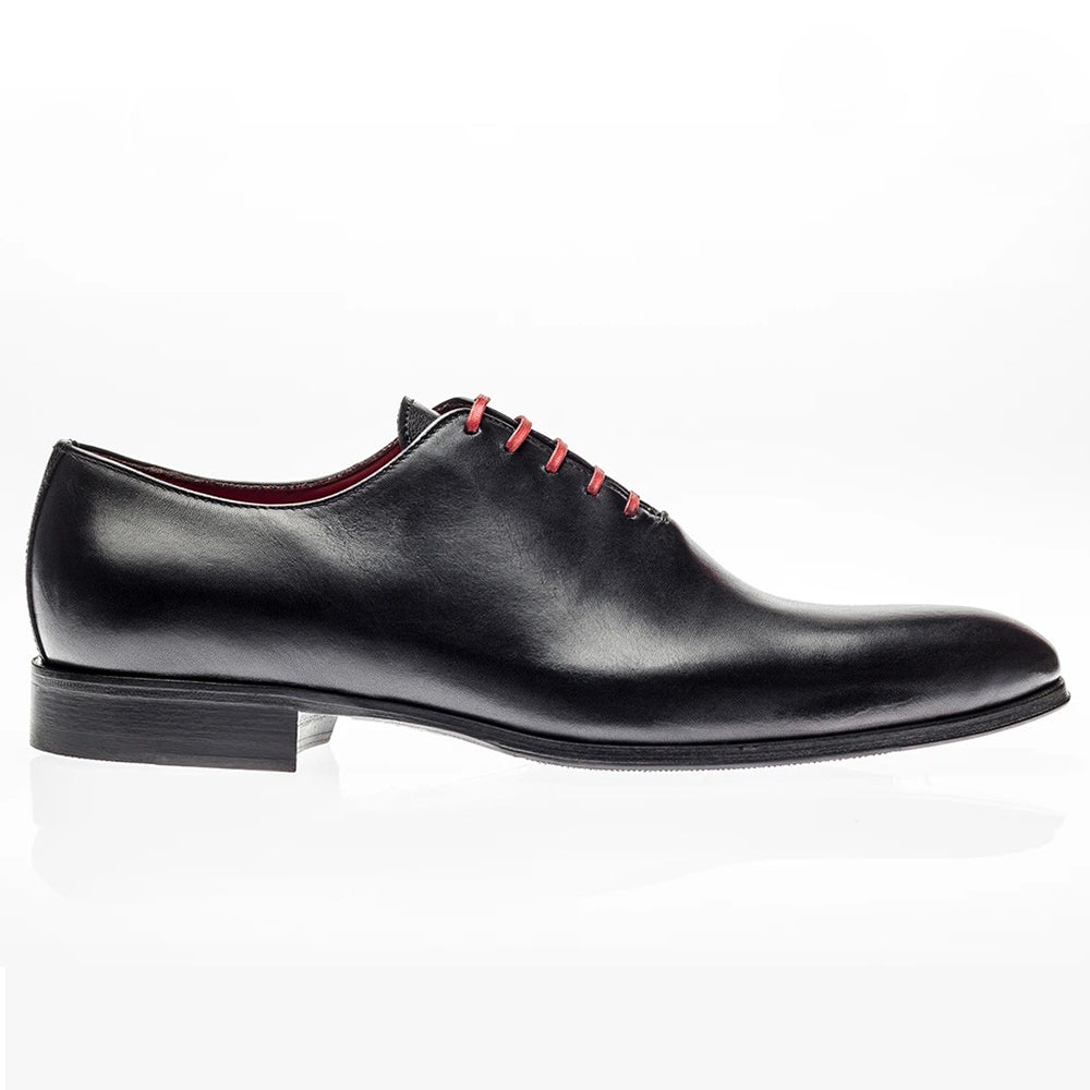 Jose Real Basoto Wholecut Oxfords Black