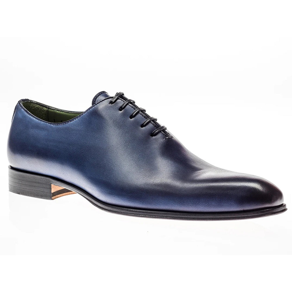 Jose Real Basoto Wholecut Oxfords Deep Blue