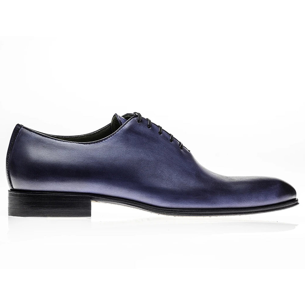 Jose Real Basoto Wholecut Oxfords Deep Blue