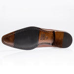 Jose Real Basoto Wholecut Oxfords Slavato Cuoio