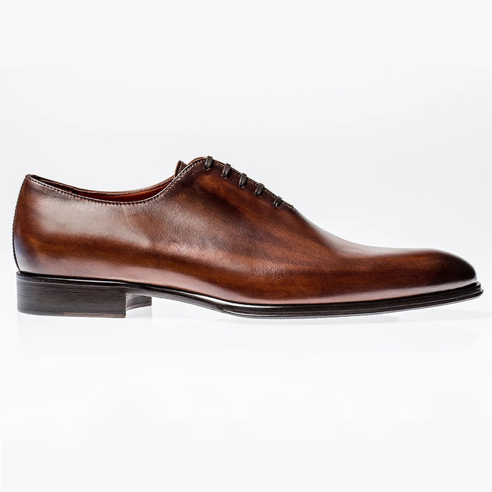 Jose Real Basoto Wholecut Oxfords Slavato Cuoio
