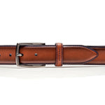 Jose Real Belt Brown Blue