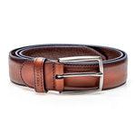 Jose Real Belt Brown Blue