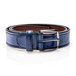 Jose Real Belt Indigo Blue