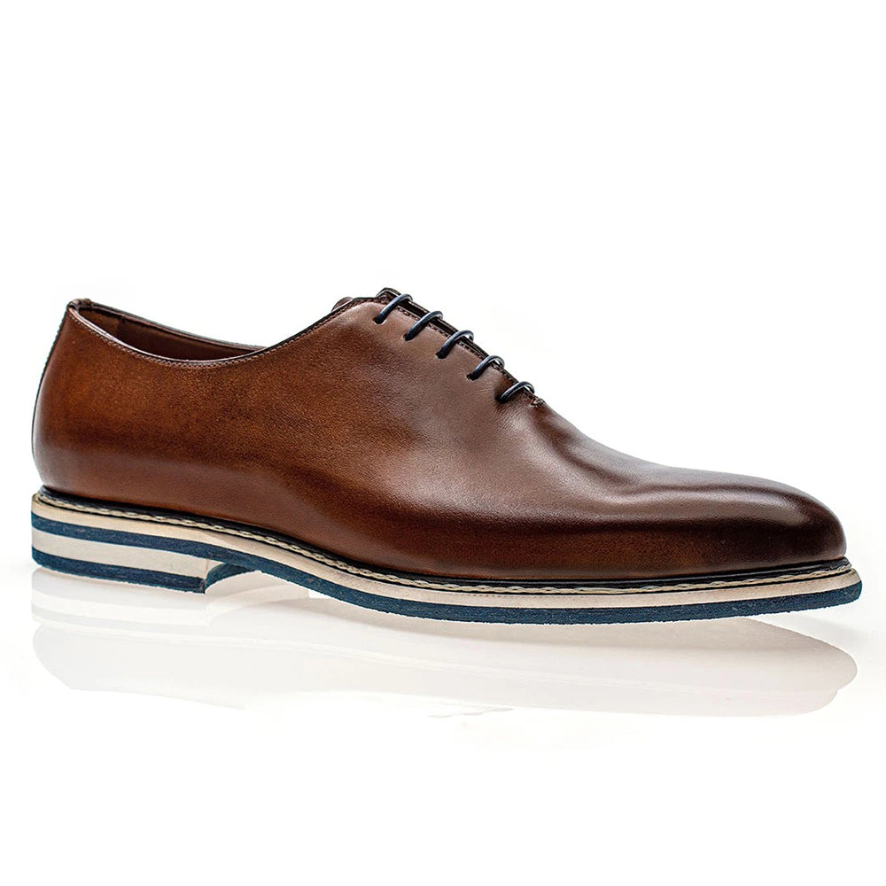Jose Real Berlina Wholecut Oxford Cuoio