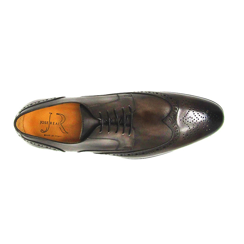 Jose Real Berlina Wingtip Café/Brown