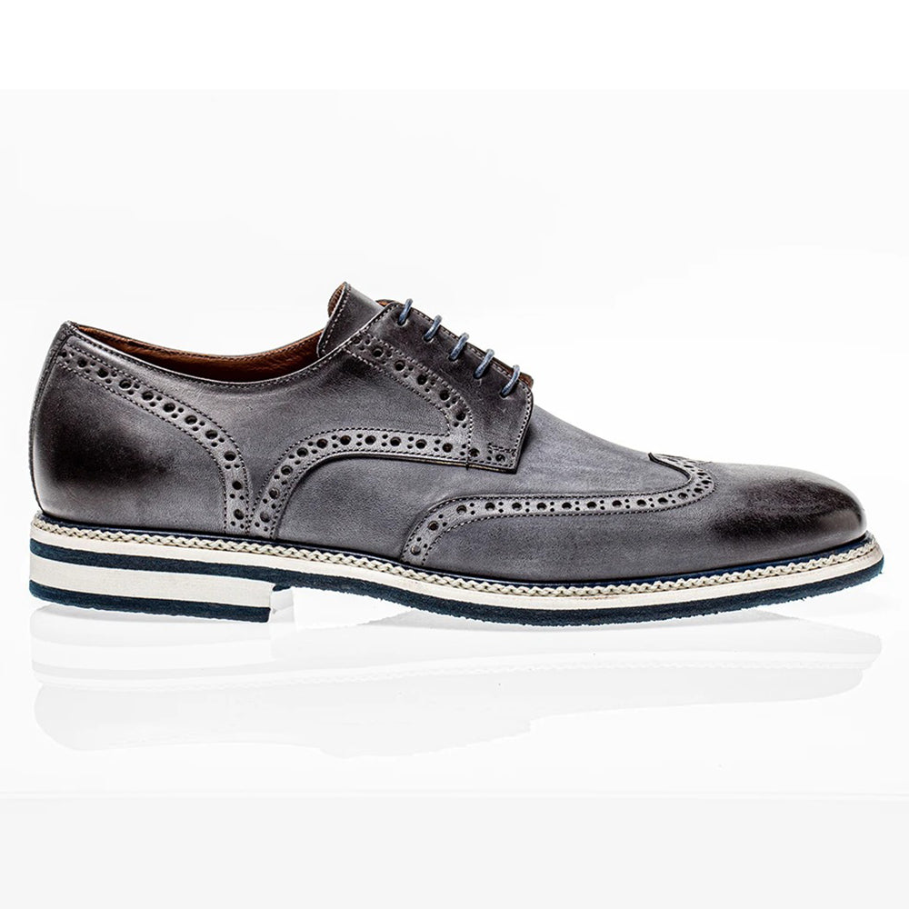 Jose Real Berlina Wingtip Derby Antracite